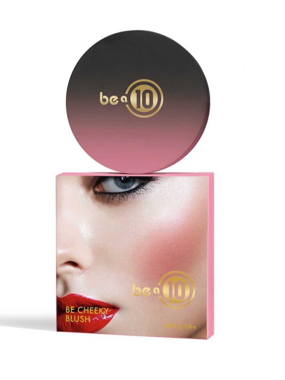 Be a 10 - Be Cheeky Blush - be lively (Dusty Rose) NWT
